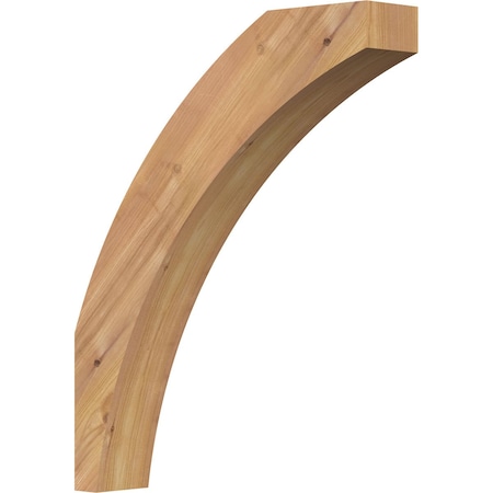 Ekena Millwork 3 1/2"W x 18"D x 22"H Thorton Smooth Knee Brace, Western Red Cedar BRC04X18X22THR00SWR